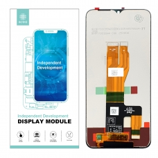IKREA Pantalla completa para Oppo Realme C30/C33 RMX3624/Narzo 50I Prime 4G 2022 negra