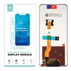 IKREA Pantalla completa para Oppo Realme C55/A58 4G negra