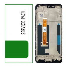 Pantalla completa con marco para Oppo Realme C55 Flex AA520-TM negra original China