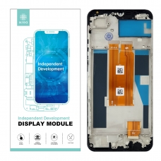 IKREA Pantalla completa con marco para Oppo Realme C61/C63 4G negra original China(Assembled)