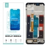 IKREA Pantalla completa con marco para Oppo Realme C35 RMX3511 negra Calidad Premium(Assembled)