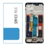 Pantalla completa con marco para Oppo Realme C35 RMX3511 negra original China