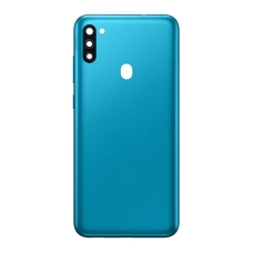 Tapa trasera azul/metallic blue con lente para para Samsung Galaxy M11 M115