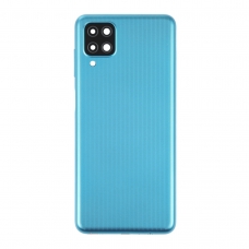 Tapa trasera con lente para Samsung Galaxy M12 M127 verde