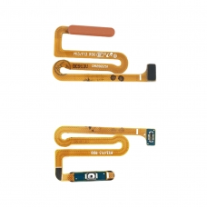 Lector de huellas para Samsung Galaxy M13 M135 naranja