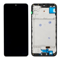 Pantalla completa con marco para Samsung Galaxy M15 5G M156 negra OLED