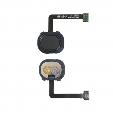 Botón home negro con sensor de huellas para Samsung Galaxy M30 M305