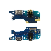 Placa auxiliar con micrófono conector de carga datos y accesorios USB Tipo C y conector de audio jack 3.5mm para Samsung Galaxy M30 M305