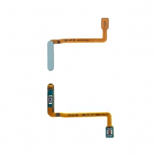 Flex con botón de huellas para Samsung Galaxy M35 5G M356 azul claro