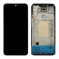 Pantalla completa con marco para Samsung Galaxy M35 5G M356 negra original