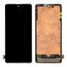 Pantalla completa original reparada para Samsung Galaxy M51 M515F negra
