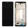 Pantalla completa con marco para Samsung Galaxy M53 5G M536 negra original(Assembled)