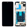 Pantalla completa con marco para Samsung Galaxy M55 5G M556 negra original(Service Pack)
