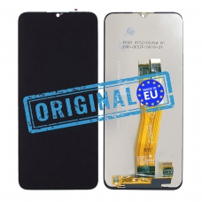 Pantalla completa sin marco para Samsung Galaxy A02S 2020 A025G(162mm) negra original EU