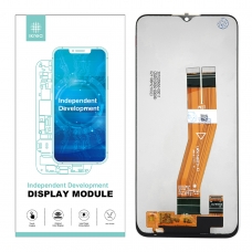 IKREA Pantalla completa para Samsung Galaxy A03 A035F/A03S A037F 160mm negra Calidad Premium