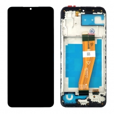 Pantalla completa con marco para Samsung Galaxy A03 A035G 162mm negra original China