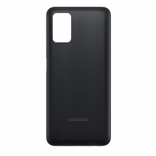 Tapa trasera para Samsung Galaxy A03s A037F negra