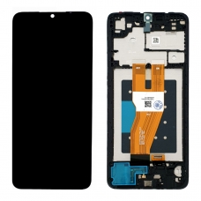 Pantalla completa con marco para Samsung Galaxy A05 A055 negra original China