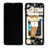 Pantalla completa con marco para Samsung Galaxy A05 A055 negra original