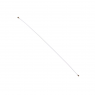 Cable coaxial de antena de 146 mm blanco para Samsung Galaxy A10 A105