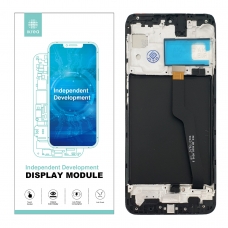 IKREA Pantalla completa con marco para Samsung Galaxy A10 A105/M10 M105 negra original China(Assembled)