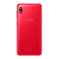 Tapa trasera roja con lente para Samsung Galaxy A10 A105