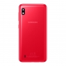 Tapa trasera roja con lente para Samsung Galaxy A10 A105