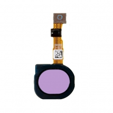 Botón de lector de huella lila para Samsung Galaxy A11 A115