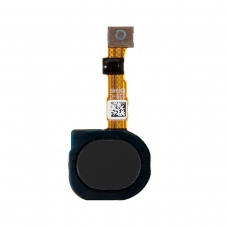 Botón de lector de huella negro para Samsung Galaxy A11 A115