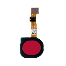 Botón de lector de huella rojo para Samsung Galaxy A11 A115