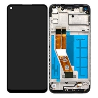 Pantalla completa con marco para Samsung Galaxy A11 A115 negra original