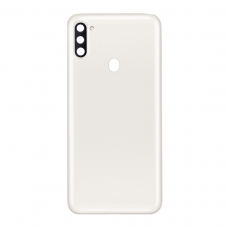 Tapa trasera blanca con lente para Samsung Galaxy A11 A115 