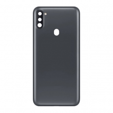 Tapa trasera negra con lente para Samsung Galaxy A11 A115 