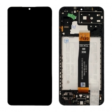 Pantalla completa con marco original reparada para Samsung Galaxy A13 5G A136 negra 
