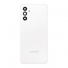 Tapa trasera con lente para Samsung Galaxy A13 5G A136 blanca