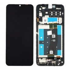 Pantalla completa con marco para Samsung Galaxy A14 4G A145P/R negra original