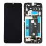 Pantalla completa con marco para Samsung Galaxy A14 4G A145P/R negra original