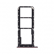 Bandeja SIM para Samsung Galaxy A14 5G A146P rojo oscuro