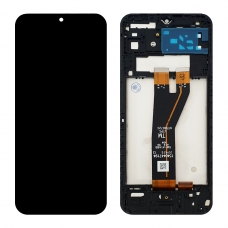 Pantalla completa con marco para Samsung Galaxy A14 5G A146B negra original China