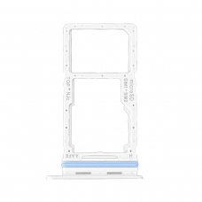 Bandeja SIM para Samsung Galaxy A16 4G A165 blanca/gris