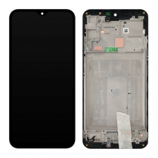 Pantalla completa con marco original reparada para Samsung Galaxy A16 4G A165 negra