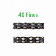Conector FPC de LCD en placa base hembra para Samsung Galaxy A16 5G A166(40Pines)