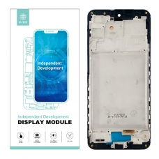 IKREA Pantalla completa con marco para Samsung Galaxy A16 5G A166 negra OLED(Assembled)