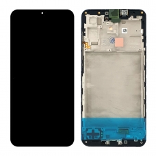 Pantalla completa con marco para Samsung Galaxy A17 4G A175 negra original