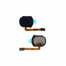 Cable flex con botón lector/sensor de huellas azul para Samsung Galaxy A20 A205