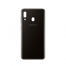 Tapa trasera negra para Samsung Galaxy A20 A205