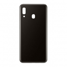 Tapa trasera negra para Samsung Galaxy A20 A205