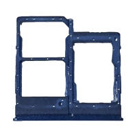 Bandeja Dual SIM+SD azul para Samsung Galaxy A20E A202
