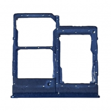 Bandeja Dual SIM+SD azul para Samsung Galaxy A20E A202