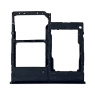 Bandeja Dual SIM+SD negra para Samsung Galaxy A20E A202